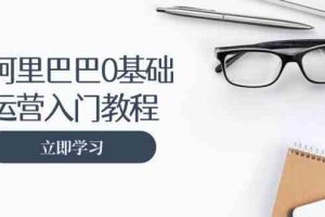阿里巴巴运营零基础入门教程:涵盖开店、运营、推广,快速成为电商高手