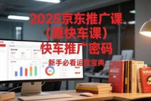 2025京东推广课（原快车课）解锁京东快车推广密码，新手必看运营宝典