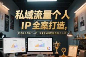 私域流量个人IP全案打造，打造特色专业个人IP，未来最值钱的是你的个人IP