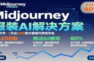 AI在服装领域的运用，使用midjourney做服装辅助企业降低成本