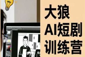 大狼AI短剧训练营-短剧课程（更新中）