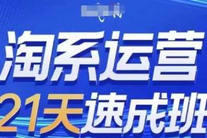 淘系运营21天速成班,0基础轻松搞定淘系运营,不做假把式,快速复制落地(更新26年5月)